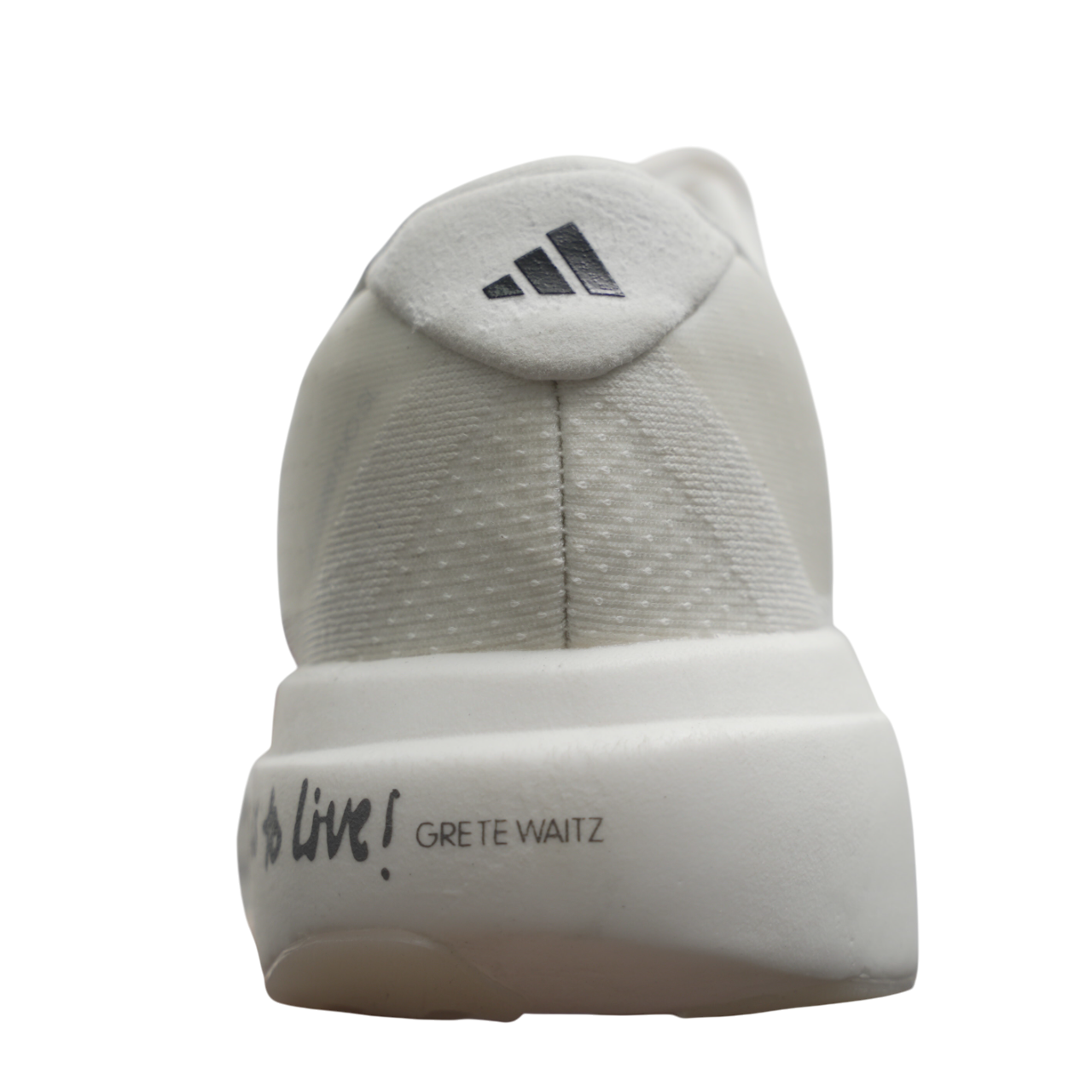 adidas Performance running ADIZERO EVO SL White Red Edge Crew