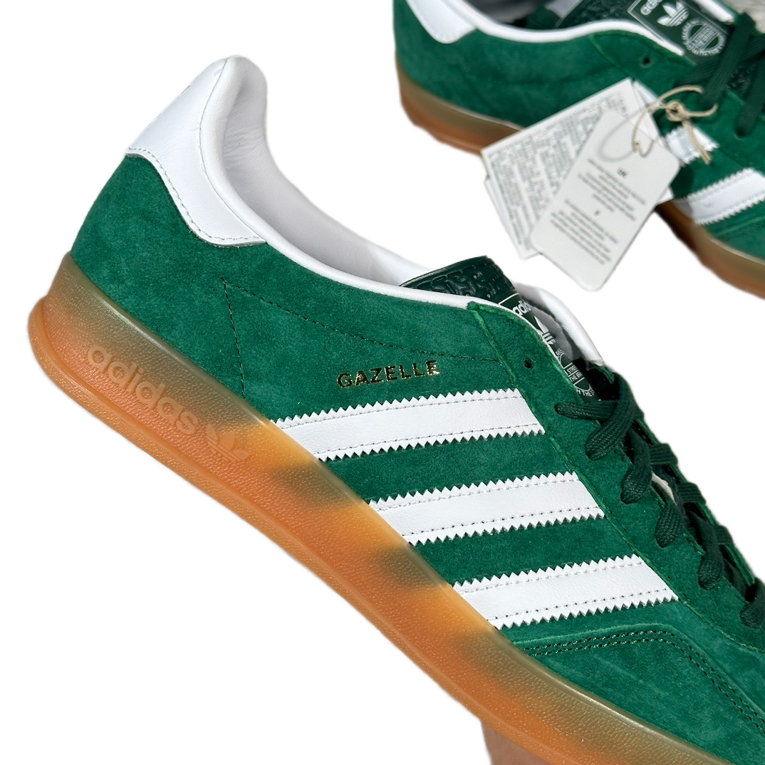 adidas Gazelle Green Edge Crew