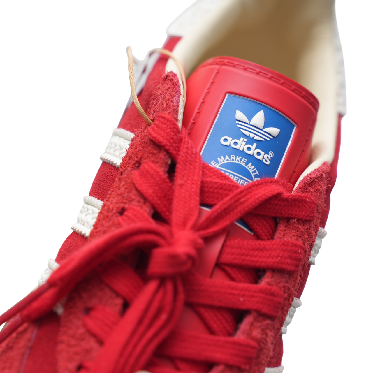 Adidas Gazelle Red White Edge Crew