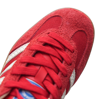 Adidas Gazelle Red White Edge Crew