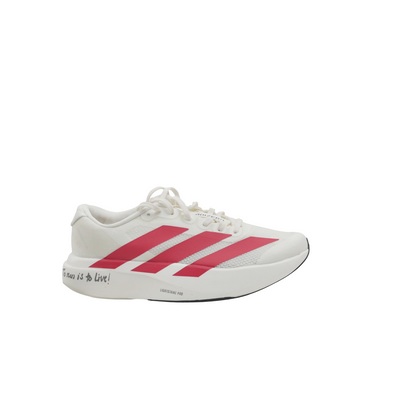 adidas Performance running ADIZERO EVO SL White Red Edge Crew